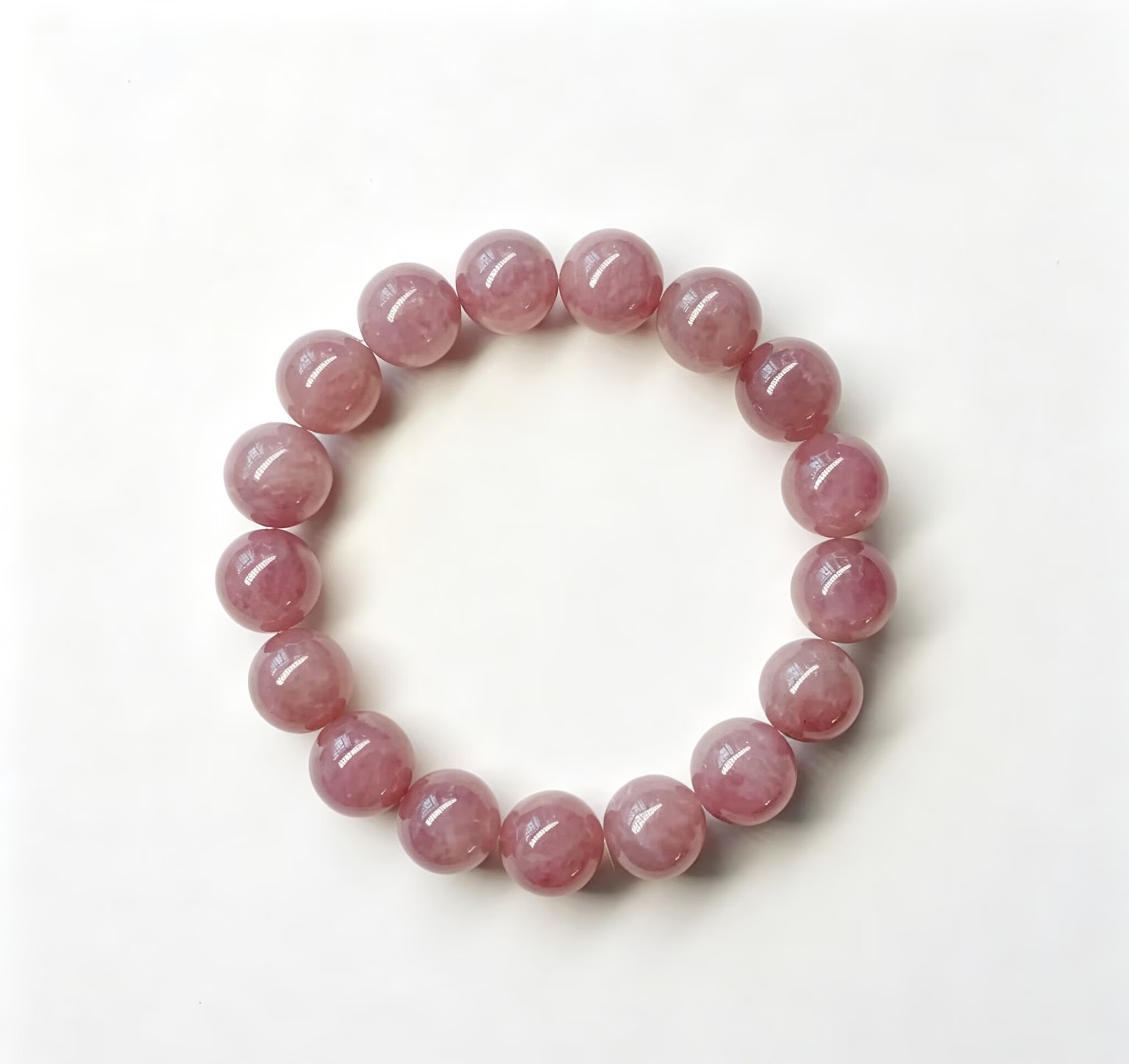 Horse pink crystal single-loop bracelet