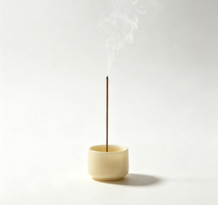 Minimalist Ceramic Incense Holder